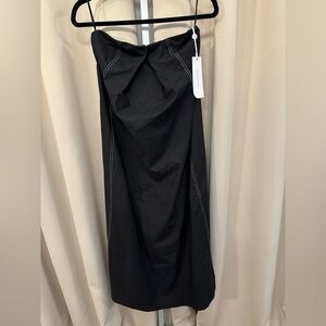 Mon Renn Winslow Midi Dress Strapless dress